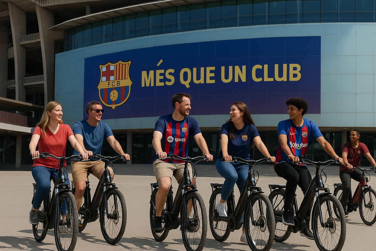 bike tour for barca true fans